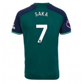 Arsenal Bukayo Saka #7 Koszulka Trzecich 2023-24 Krótki Rękaw